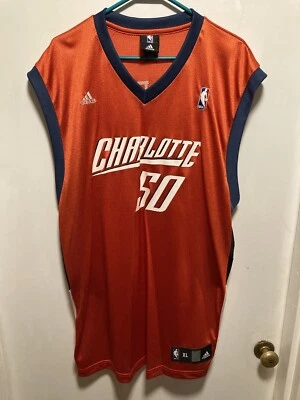 EMEKA OKAFOR #50 NBA CHARLOTTE BOBCATS CAMISETA AUTOGRAFIADA POR REEBOK-TALLA XL Foto 1 de 4