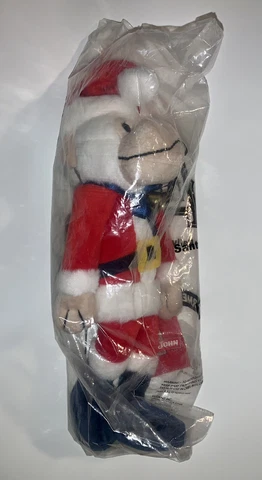 MLB Anaheim Angels Santa Rally Monkey New With Tags and In Bag Cover