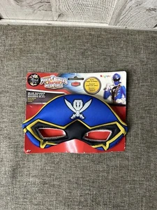 Power Rangers Super Megaforce Blue Ranger Soft Character Eye Mask Easy To Wear - Picture 1 of 2