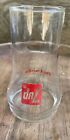 Vintage 7 Up The Uncola Upside Down Glass Home Decor Advertising Soda 1970S