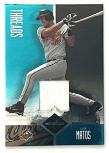 2004 Leaf Limited Threads Jersey #94 Luis Matos Baltimore Orioles 5/5 - Picture 1 of 2