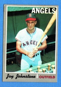 1970 Topps #485 Jay Johnstone VGEX Angels