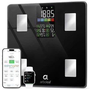 Scale for Body Weight and Fat High Accuracy Digital Smart Bathroom ScaleLarge - Picture 1 of 6