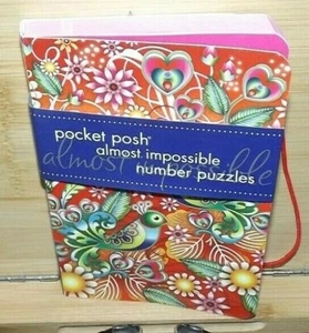 Pocket Posh Almost Impossible Number Puzzles by The Puzzle Society Book CLEAN - Bild 1 von 3