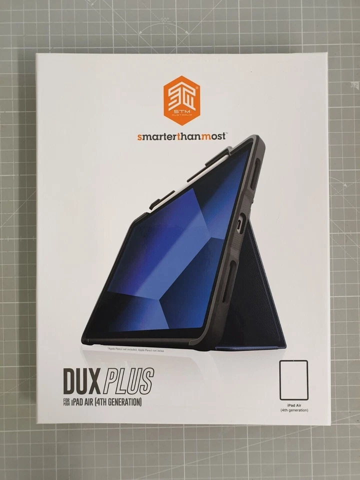 STM Dux Plus Schutzhülle für Apple iPad Air 4th gen AP (midnight blue) - Bild 1 von 4