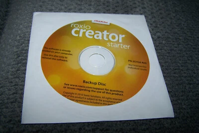 ROXIO CREATOR STARTER BACKUP DISC SEALED  NEW! - Image 1 of 2