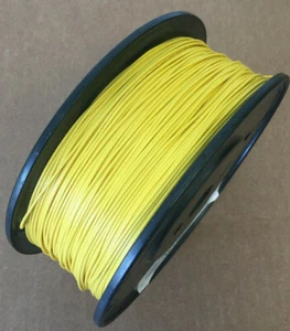ALLIED WIRE AND CABLE 07-24-7T-4 1000' HOOK UP WIRE 24 AWG YELLOW (EST1000') - Foto 1 di 4
