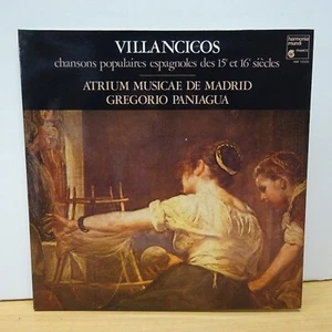 HM 1025 VILLANCICOS Spanish Songs from 15&16 Cent PANIAGUA HM FRANCE LP EX+ - Imagen 1 de 6