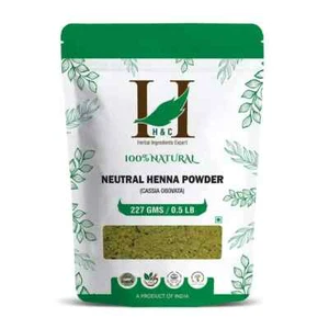 H&C Herbal Ingredients Expert Neutral Henna Powder/Colorless Henna/Senna Powder - Picture 1 of 3