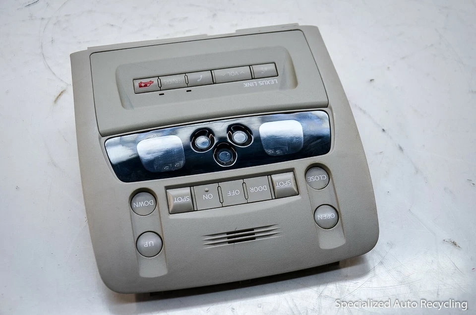 06-11 LEXUS GS430 GS350 GS450H 前置内饰顶灯灯 原始设备制造商 — 第 1/4 张图片