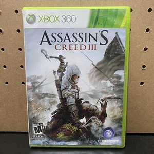 Assassin's Creed III 3 Microsoft Xbox 360 - 2012 ¡Con ambos discos! - Imagen 1 de 7