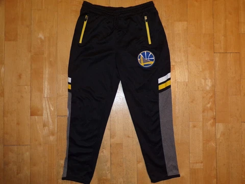 NBA Mens GOLDEN STATE WARRIORS Basketball Athletic Gym Zippered Pants CURRY #30 Cover
