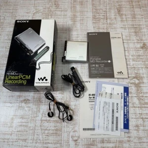 SONY MZ-RH1 Hi MD NET MD WALKMAN Tested Working USED - Picture 1 of 14