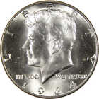 1964 D Kennedy Half Dollar Uncirculated Silver 50c Coin