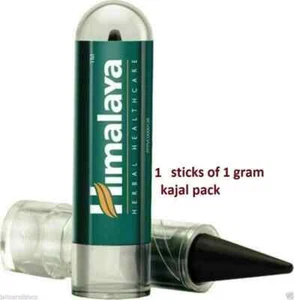 2x Himalaya Herbals Natural Lead Free 1Gm KAJAL Kohl Eye-liner / FREE SHIP - Picture 1 of 3