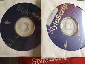 Stylescript style script software Mac OS Adobe Postscript Inkjet Vintage CDs - Picture 1 of 7
