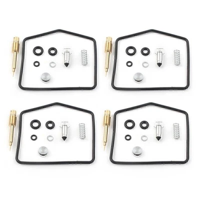 For Kawasaki LTD KZ 440 A D Belt KZ750 H KZ750N KZ750E 4xCarb Rebuild Repair Kit - Image 1 of 4