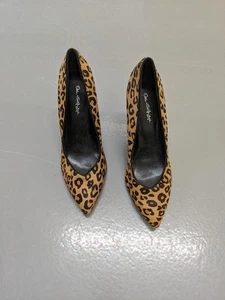 Miss Selfridge Leopard Print Heels UK 6 - Picture 1 of 5