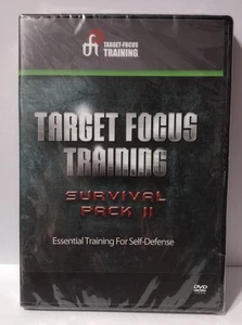 Target Focus Training Survival Pack II DVD 2013 4 Disc Set Self Defense - Imagen 1 de 3