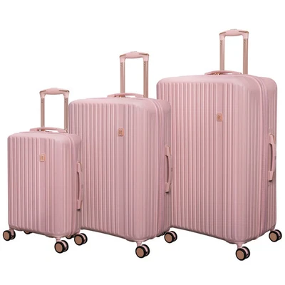IT Luggage Luxuriant 8 Wheel Expandable Hard Case Pink Prada S-53, M-69, L-79cm - Image 1 of 3
