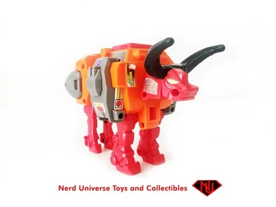 Figura de acción de colección G1 Transformers Tantrum Predaking 1986 Bull Hasbro Foto 1 de 4