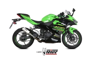 Scarico KAWASAKI NINJA 400 Mivv MK3 Inox K.047.SM3X - Foto 1 di 3