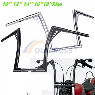 Manillar colgador de mono de elevación 10/12/14/16/18" para Yamaha V-Star 950/1300 YY Foto 1 de 4