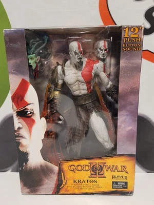 Neca God Of War 2 II KRATOS 12" inch with Medusa Head-NEW-SEALED - Image 1 of 4