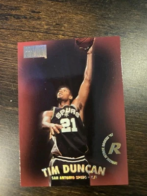 Tim Duncan 1997 Skybox Premium Rookie Card #112 RC  - Imagem 1 de 3