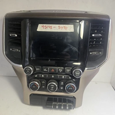 2021 Dodge Ram 1500 Radio Unit Complete Center Stack OEM - Image 1 of 4