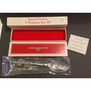 Cuchara Reed And Barton Children Of Christmas 1982 The Tiny Woodsman plateada - Imagen 1 de 8