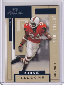 Tarjeta de novato 2004 Playoff Prestige Football #154 Sean Taylor REDSKINS - Imagen 1 de 2