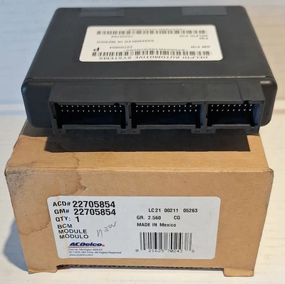 NEW ACDelco Body Control Module 22705854 Chevrolet Malibu 2001-2005 - Image 1 of 2