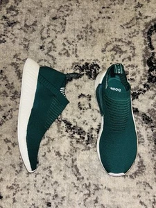 Adidas NMD Primeknit Green CS2 SNS Class Of 99 CQ1871 Boost Men's Size 9 Shoes - Picture 1 of 7
