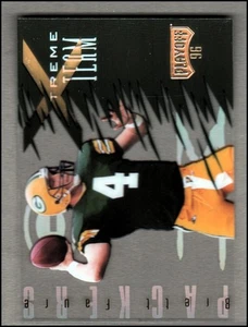 Tarjeta de acetato Absolute Xtreme Team #5 1996 Brett Favre Packers - casi nueva-como nueva - Imagen 1 de 2