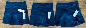 3 Pack - Size 7 - Cat & Jack Girls School Uniform Stretch Pleated Skort - Picture 1 of 2