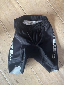 Castelli Future Racer Kid Cycling Shorts Black Sz Y8 - Picture 1 of 4