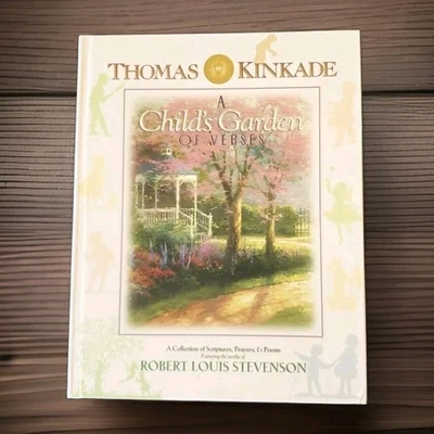A Child's Garden of Verses By Robert Louis Stevenson Illus. Thomas Kincaid HC - Image 1 of 4