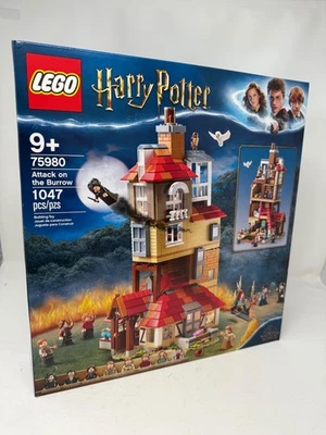LEGO Harry Potter 75980 Attack on the Burrow - Retired - NEW IN BOX 8 Minifigure - Image 1 of 4