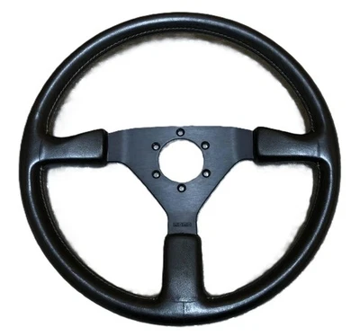 Mazda Miata MX-5 NA6CE OEM MOMO Leather Steering Wheel 37cm JDM NA8 NB6 NC ND  - Imagem 1 de 4