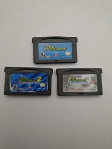 Kim Possible 1 2 3 Game Boy Advance Monkey Fist Drakken's Demise Team Possible - Picture 1 of 4