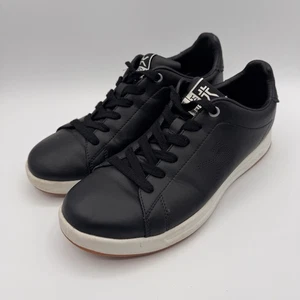 KURU CLOUD Roam Court Shoes Women’s 9 Jet Black With White Comfort Sneakers Utah - Picture 1 of 14