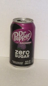 Dr. Pepper ZERO SUGAR BlackBerry 1 Dose (12 Oz) LEERE DOSE, - Bild 1 von 4