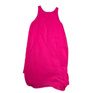 Heißes rosa ärmelloses Tobi gefüttertes Etuikleid Größe Small - Bild 1 von 6