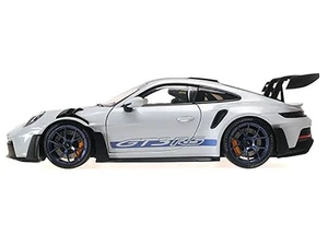 2022 Porsche 911 (992) GT3 RS "Weissach Package" Gray Metallic with Blue Accents - Picture 1 of 5