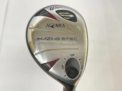 HONMA GOLF AMAZING SPEC Perfect Switch U22 Utility Hybrid ARMRQ6 Perfect Flex-R - Image 1 of 4