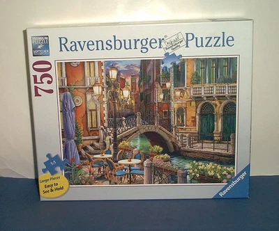 RAVENSBURGER Venice Twilight Jigsaw Puzzle 750 LARGE PIECES Easy to See & Hold - Image 1 of 4