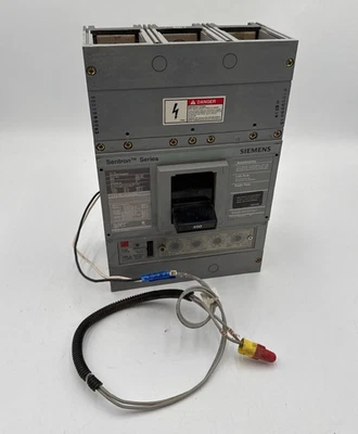 Siemens SHJD69400NGT Circuit Breaker 400A 3P 600V SHJD6-A 400 Amp 3 Pole Used - Image 1 of 4