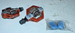 Crankbrothers Eggbeater pedali bici senza clip con lacci bikepacking spedizioni stradali USA - Foto 1 di 12