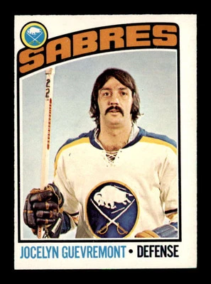 1976 O-Pee-Chee NHL #108 Jocelyn Guevremont  EX/EX+ X2115615 - Image 1 of 3